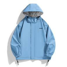 秋季户外夹克男双面穿冲锋衣外套DSA157B-JK7902-P70，男装夹克，电商A157B
