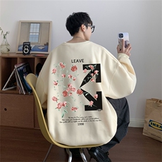 DSA028-MCT22L113P40抖音品质！重磅卫衣男高品质65棉圆领卫衣，男装卫衣，电商A028