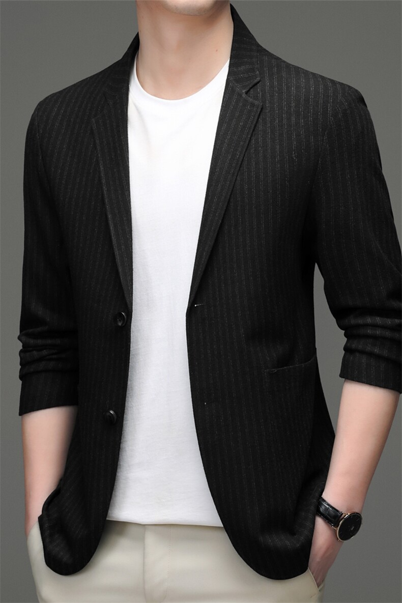 2023年春款男士上衣无缝单件西服P205,男装西服,电商D223-1