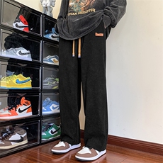 2024秋冬新款大码拖地裤XZ806-KZ2272常规P58-KZ2272加绒p68，男装休闲裤，四季星座806