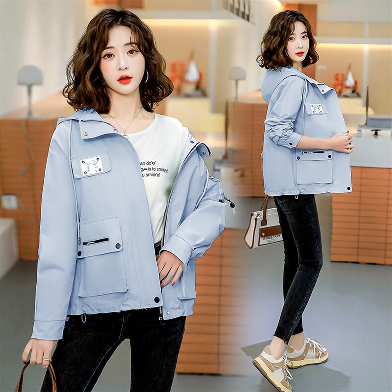 白色蓝色绿色米色时尚舒适简约气质2023春款上架图片