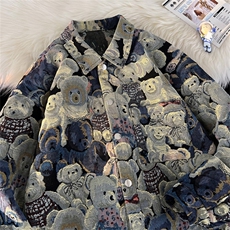 2025秋款小香风外套式潮牌痞帅衬衣CS55-P55-控78，男装衬衫，星座816A（原B366）