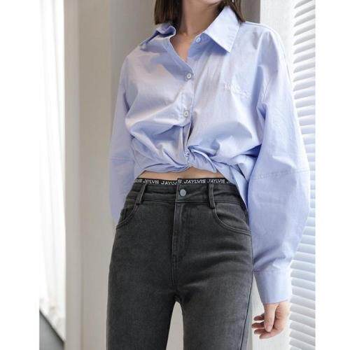 现货秋款衬衫，女装衬衫，maiku