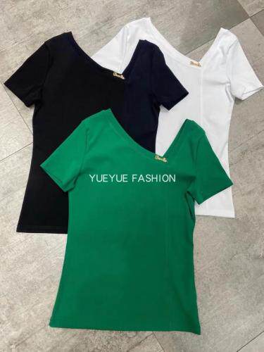 夏季新款T，女装，云落伊里