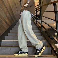 主推差价大现货复古蓝松紧腰牛仔裤-310A-1-GK03-P55限价68，男装牛仔裤，星座310A-1