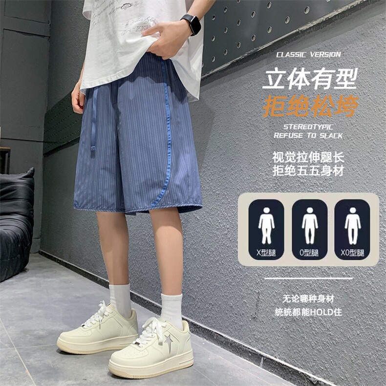 夏季工装短裤男ins潮牌休闲百搭潮流痞帅五分裤D02519-P40,男装休闲裤,星座308B-2
