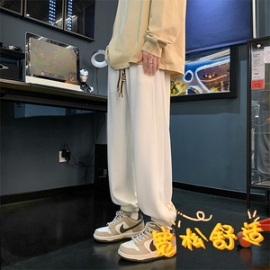 潮流休闲时尚百搭束脚裤华夫格休闲长裤 K926-特批32图片