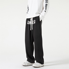 港风抖音品质万针刺绣休闲裤卫裤长裤A014-DY2182-P65控88，男装休闲裤，电商A014