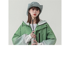 中性风山系防水冲锋衣渐变色夹克女聚酯纤维JK77088P85控128，男装夹克，星座227-7