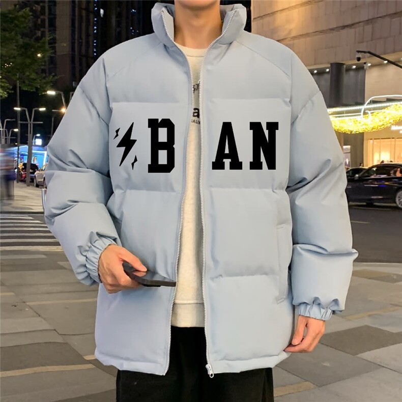 新款棉衣男外套加厚立领韩版潮流青年帅气羽绒棉服冬装棉袄子,男装棉衣,星座1210-1