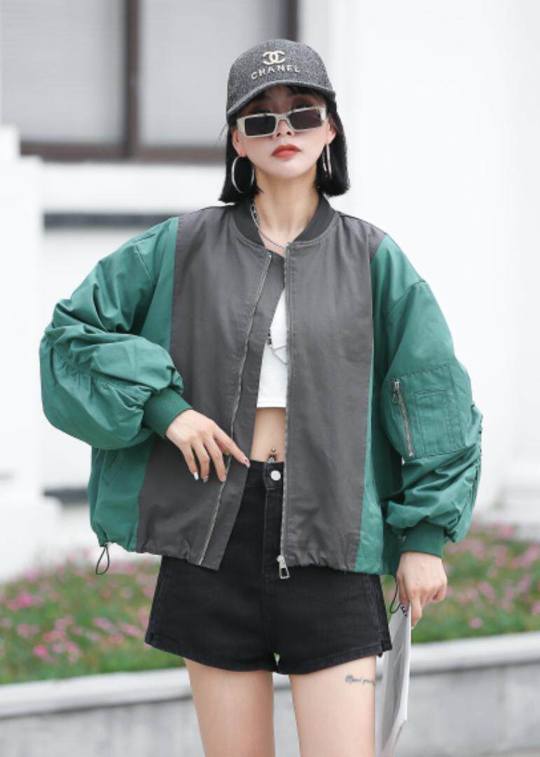 撞色外套，其它，极品红颜