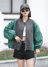 撞色外套，其它，极品红颜