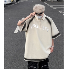 polo衫短袖t恤男夏季宽松休闲半拉链体恤衫XZ514-2-202482-P63，男装T恤，星座514-2(原B239)