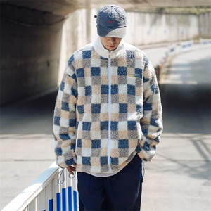 2024冬新款 日系外景 羊羔毛加厚立领棉衣棉服 YG01-P115控145图片