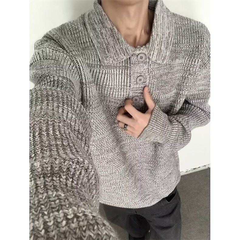 新款时尚简约原宿日系文艺百搭慵懒气质长袖毛衣流行M5804,男装针织衫/毛衣,星座1116A（原606A-3）