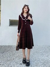 秋季新品连衣裙，女装连衣裙，西子阁