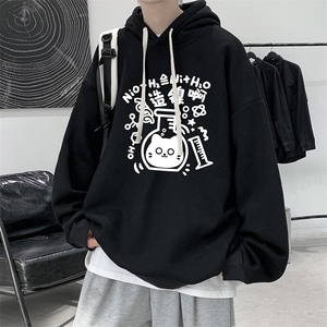 连帽卫衣男大码胖子帽衫大号运动服WY2421-P35图片