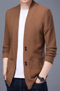 开衫毛衣外套男士新款针织衫春秋青年线衣休闲男装上衣针织开衫潮图片