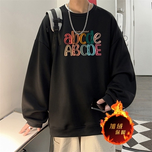 卫衣 冬季美式加绒加厚卫衣男女外套DY5507常规特P28加绒特33图片