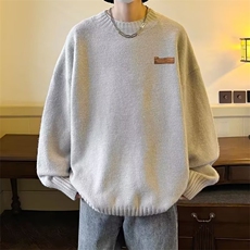 毛衣男生秋冬季潮牌日系针织衫2025宽松内搭款线衣服，男装针织衫/毛衣，星座1210-1