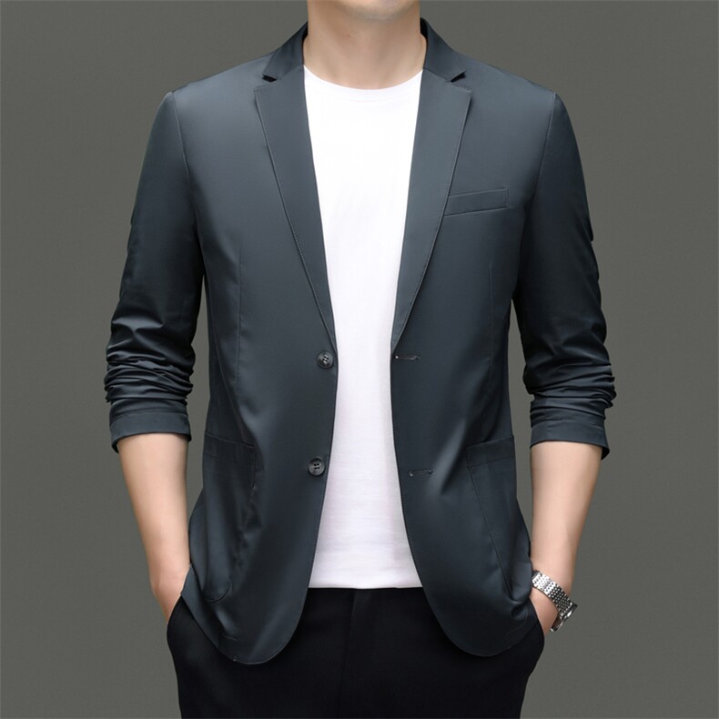 秋季新款西装男西服简约外套西服商务休闲小西装单西,男装西服,电商B360