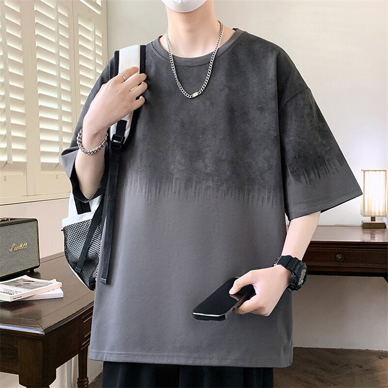 7A抗菌夏季大码潮流时尚动漫印花男士短袖，男装T恤，星座1107-1