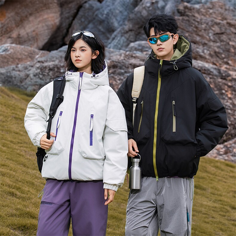 311B-1-YZ-5976-P118控169大码潮牌提花情侣百搭立领棉服抗皱风防,男装棉衣,星座311B-1