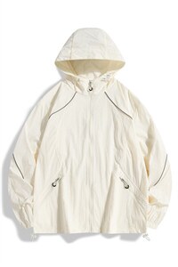 UPF50+有报告 凉感轻薄透气宽松大码潮流防晒服 DQC658-P48图片