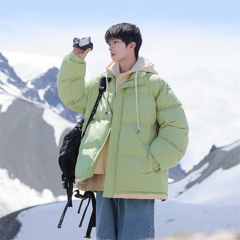 冬季棉服新款D4134-TP75不男女可穿休闲宽松保暖学生面包服，男装棉衣，电商A102