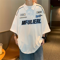 标准男青春流行T恤圆领时尚潮牌城市风貌新款潮流夏季短袖ins，男装T恤，星座716-2