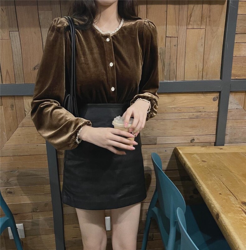 秋季新款/丝绒小衫，其它，沫格 HANMOGESHOW