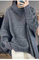 2025年秋季蝙蝠衫高领花纱大披肩，披肩，宛庄羊绒