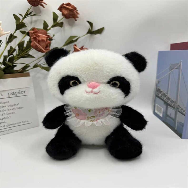 围巾熊猫（欧貂绒），小芊伊毛绒玩具