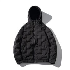 2020冬季新款日系大码加厚休闲保暖棉衣连帽外套男M733-P85，男装棉衣，电商A001