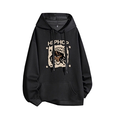得物供货、复合重磅420克现货连帽卫衣宽松HD019-1-HML527-特P45，男装卫衣，电商019-1