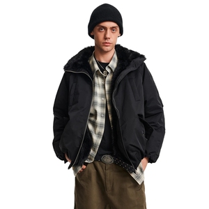 203-6 MY8856 P108 冬季氛围感毛领座山雕面包服图片