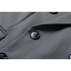 双排扣大码M-5XL西服男成分96%聚酯纤维4%氨纶XF78127P85控128，男装西服，星座227-7