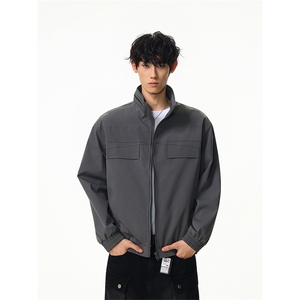 特P60无差价新款设计潮流春秋时尚夹克外套-HJ5802无影墙,2019最时尚服装搭配男图片