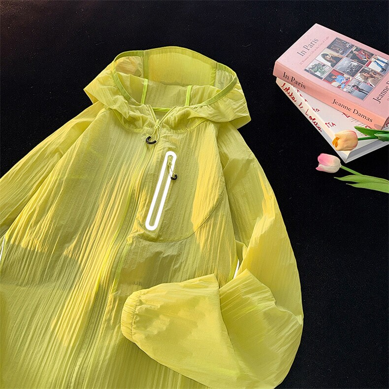 夏季反光条户外防晒衣透气防晒运动防紫外线骑行凉感FS8809P50，男装防晒衣，电商A128