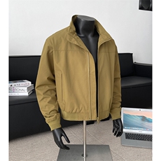 美式cleanfit飞行夹克男秋季三防水外套短款工装冲锋衣立领棒球服，男装夹克，电商A247