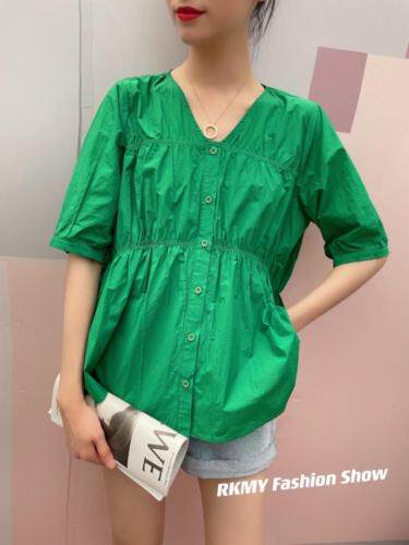 现货夏季小衫，女装，人可·木易