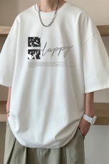 230g重磅纯棉短袖t恤男大码半袖半截袖DX17431-P20，男装T恤，电商A040
