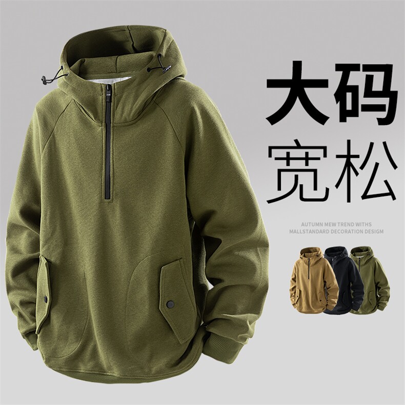 现货3D大码男士休闲连帽卫衣6371-P62控98图片