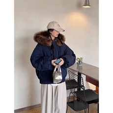 S845-P90新款简约气质潮流慵懒百搭时尚流行棉服外套，男装棉衣，星座617A-2