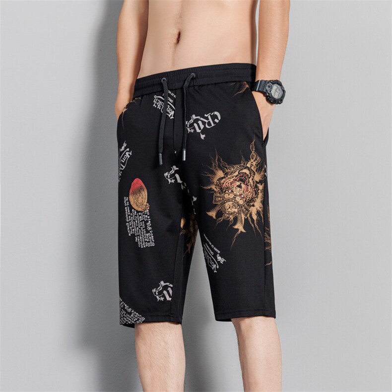 夏季低价跑量款男士休闲沙滩裤休闲五分裤短款男3011P16，男装牛仔裤，电商B226