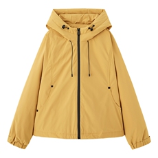 爆《2025冬季新款连帽90绒冲锋衣短款羽绒服休闲时尚，简约大气》，女装羽绒服，米莱