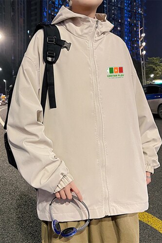 ！港风风衣男短款长袖夹克男休闲外套男上衣男DJK234-P45，男装夹克，电商B371