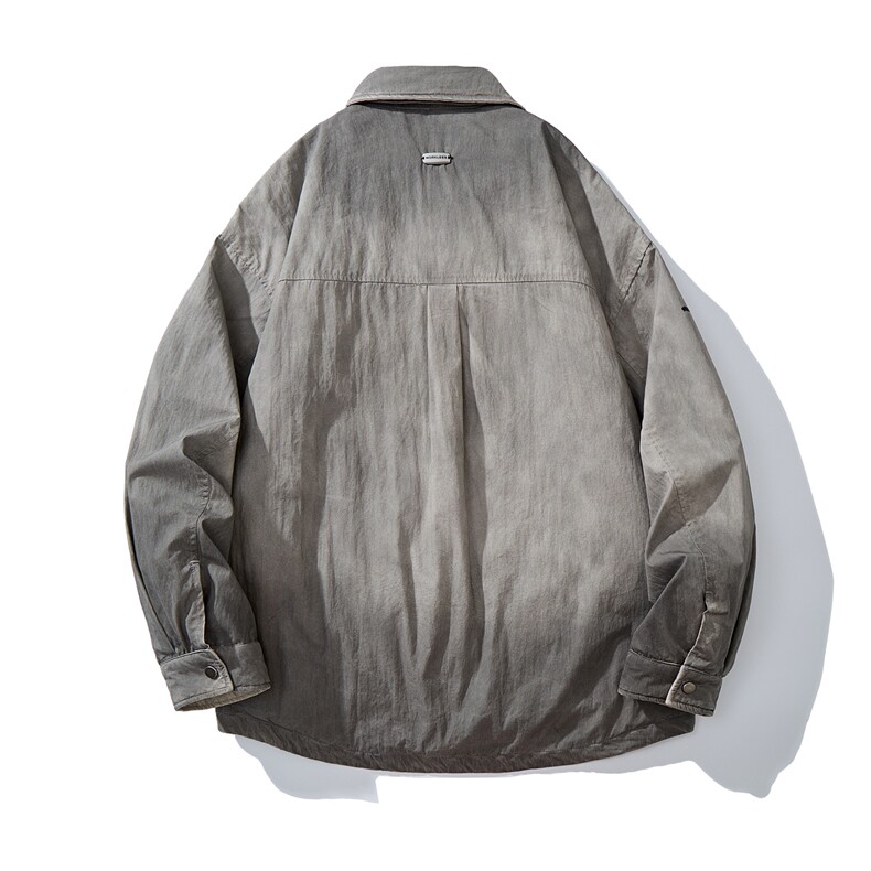 男士短款立领衬衫羽绒服D213-3577-P305,男装衬衫,电商D213