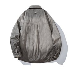 男士短款立领衬衫羽绒服D213-3577-P305，男装衬衫，电商D213