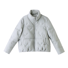 秋冬短款轻薄立领羽绒服女2025新款户外健身鸭绒防风棉服，女装羽绒服，阿舍尔精品